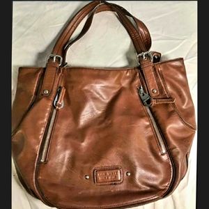 Nine West Dark Tan Shoulder Bag